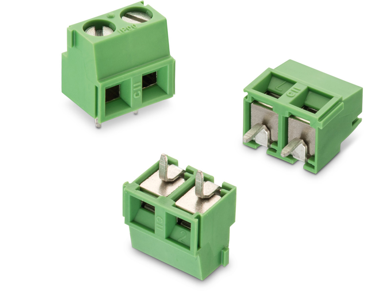 Wurth Elektronik 2135 Series PCB Terminal Block, 2-Contact, 5.08mm Pitch, Through Hole Mount, 1-Row, Solder Termination