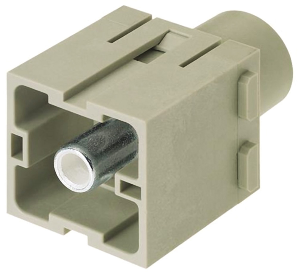 HARTING Heavy Duty Power Connector Module, 200A, Male, Han-Modular Series, 1 Contacts