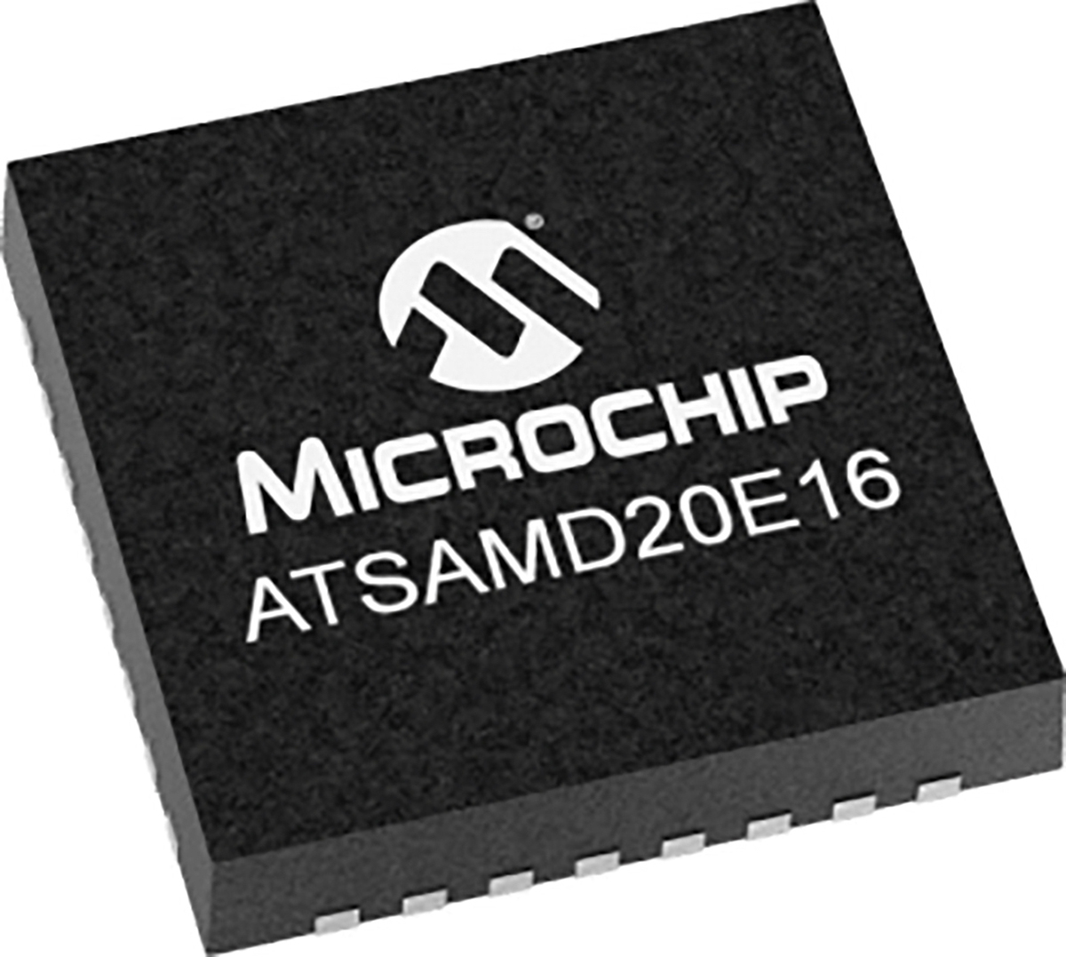 Microchip ATSAMD20E16A-MU, 32 bit ARM Cortex M0+, SAM D20 Microcontroller, 48 MHz, 64kB FLASH, 32-Pin QFN
