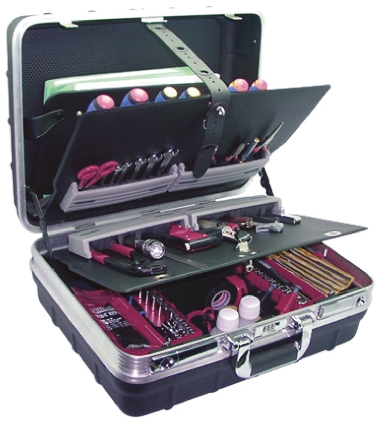 Sgos 103 Piece Electrician Tool Kit with VS2R Electronic Case, Yes