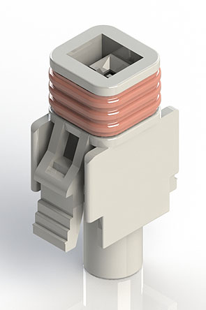 EDAC Wire to Wire Connector Cable Mount Socket, 1P, Crimp Termination, 10A, 300 V