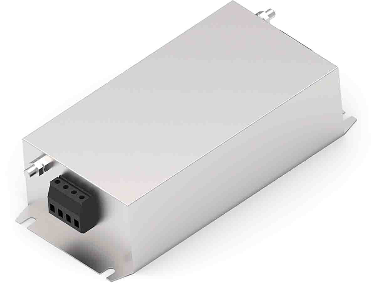 TE Connectivity, KEV 60A 520 V ac 50/60Hz, Chassis Mount EMI Filter, Terminal Block 3 Phase