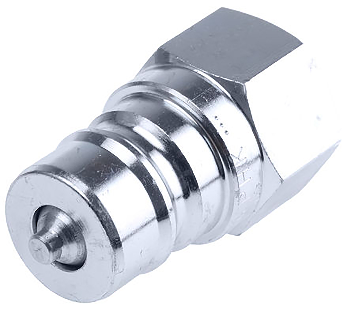 Parker Steel Male Hydraulic Quick Connect Coupling, G 3/4 Female