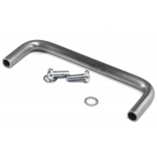Hammond Chrome Steel Drawer Handle 38 mm Height, 109mm Width, 8mm Length