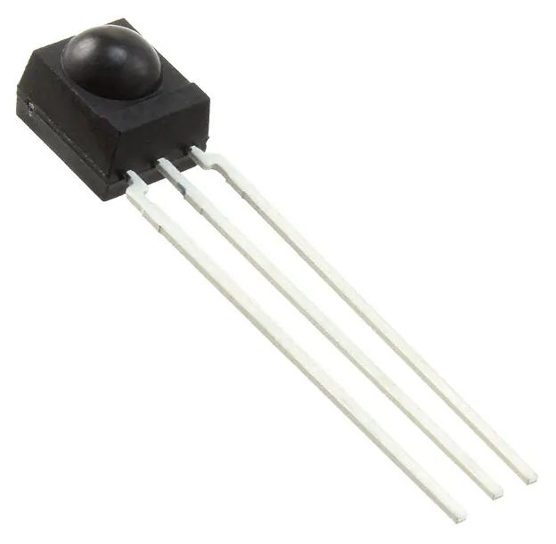 Vishay TSOP34156, 56kHz IR Receiver, 950nm 45 deg, 30m Range, 2.5 V - 5.5V, Through Hole, 6.0 x 6.95 x 5.6mm