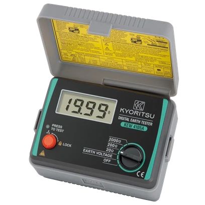 Kewtech Corporation KEW4105A Earth Tester, 2kΩ