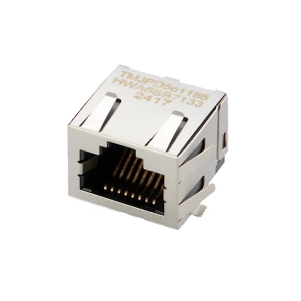 Taoglas TMJPD561188HWA6SB7133 Series Female Ethernet Connector, SMT Mount, Cat5e Right Angle 1 Port 1 -Way