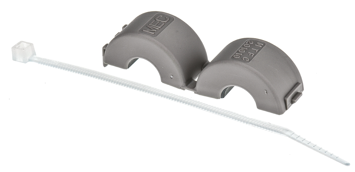 Essentra Openable Ferrite Sleeve, 23.3 Dia. x 14.7mm, For Computer Peripherals, Apertures: 1, Diameter 9.8mm
