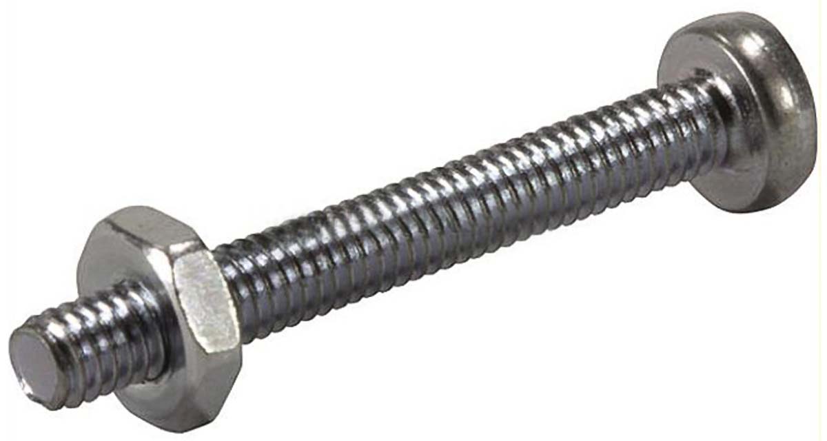 HARTING, 09 06 Locking Screw for use with DIN 41612 Connector