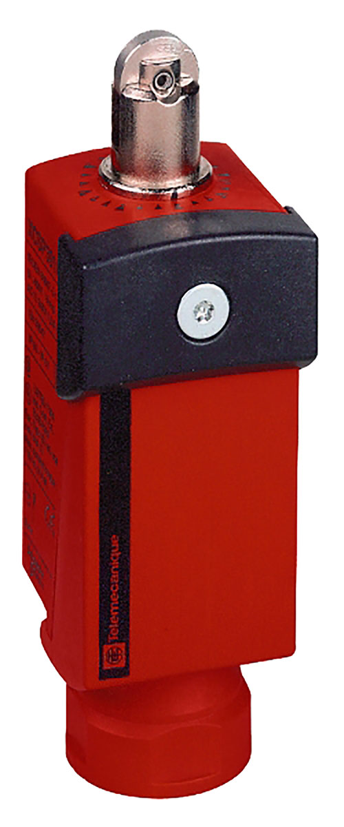 Telemecanique Sensors XCS Series Roller Plunger Limit Switch, 2NC/1NO, IP66, IP67, 3P, Plastic Housing