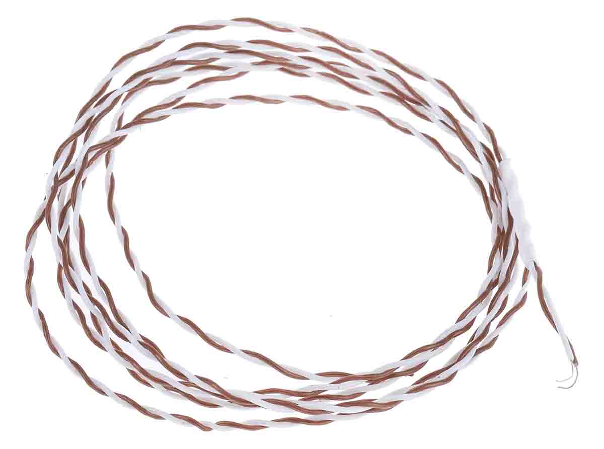 RS PRO Type T Thermocouple 1m Length, 2mm Diameter → +350°C