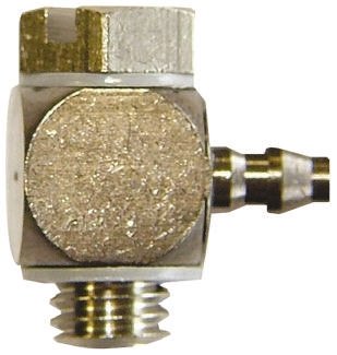 SMC M Series Elbow Threaded Adaptor, M5 Male to Barbed 4 mm, Threaded-to-Tube Connection Style
