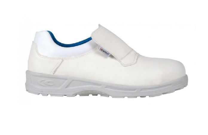 Cofra CADMO Unisex White Toe Capped Safety Shoes, UK 6, EU 39