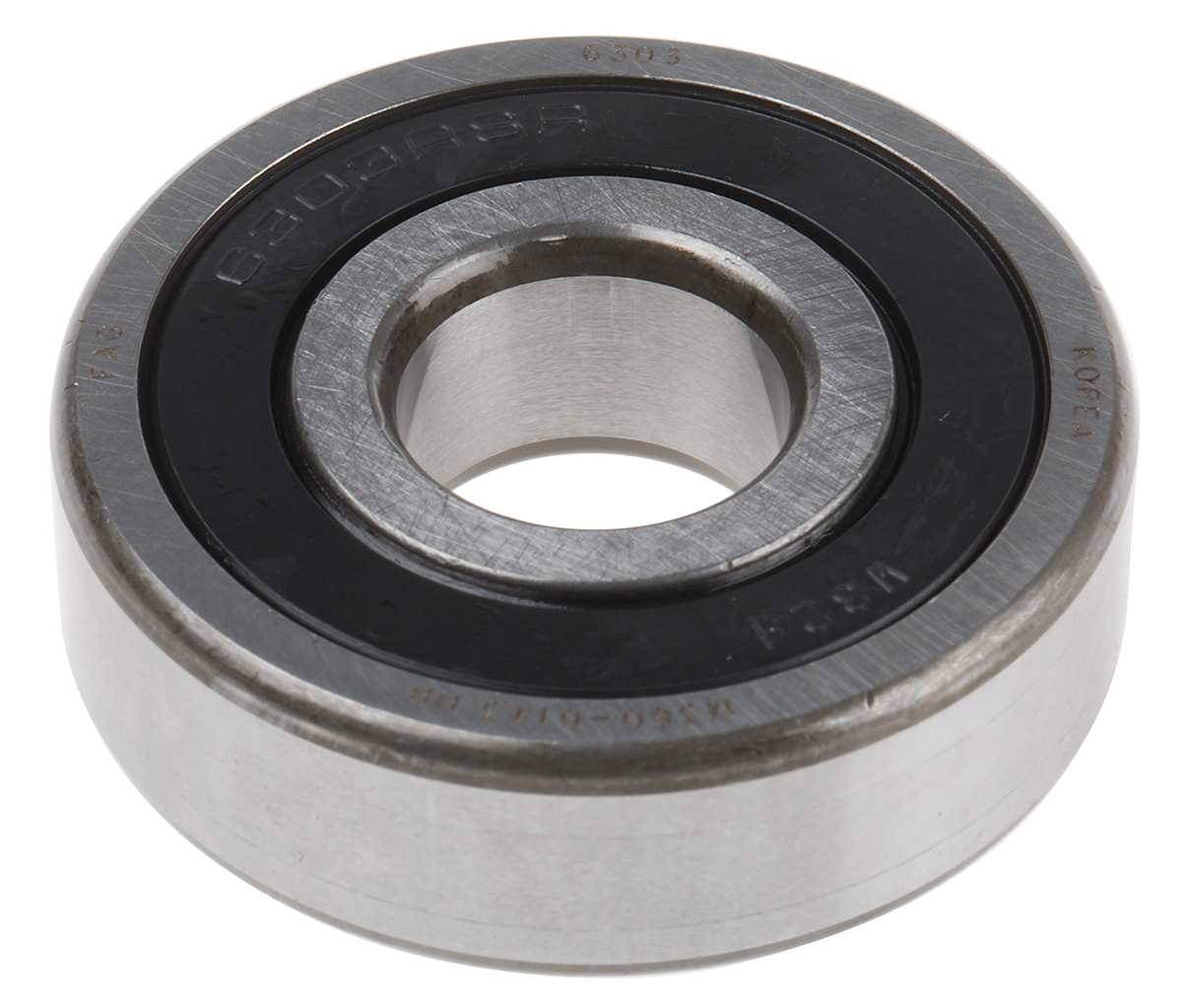 FAG 6303-C-2HRS 1 Row Ball Bearing - 17 mm ID, 47 mm OD