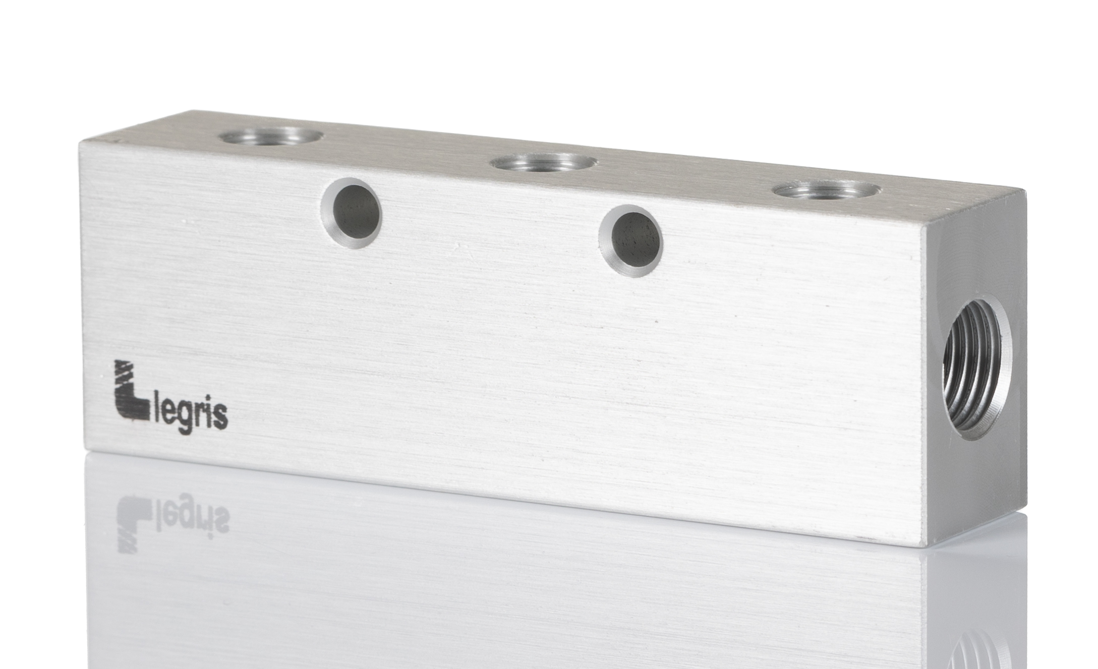 Legris 3313 6 Outlet Manifold, G 1/4 G 1/8