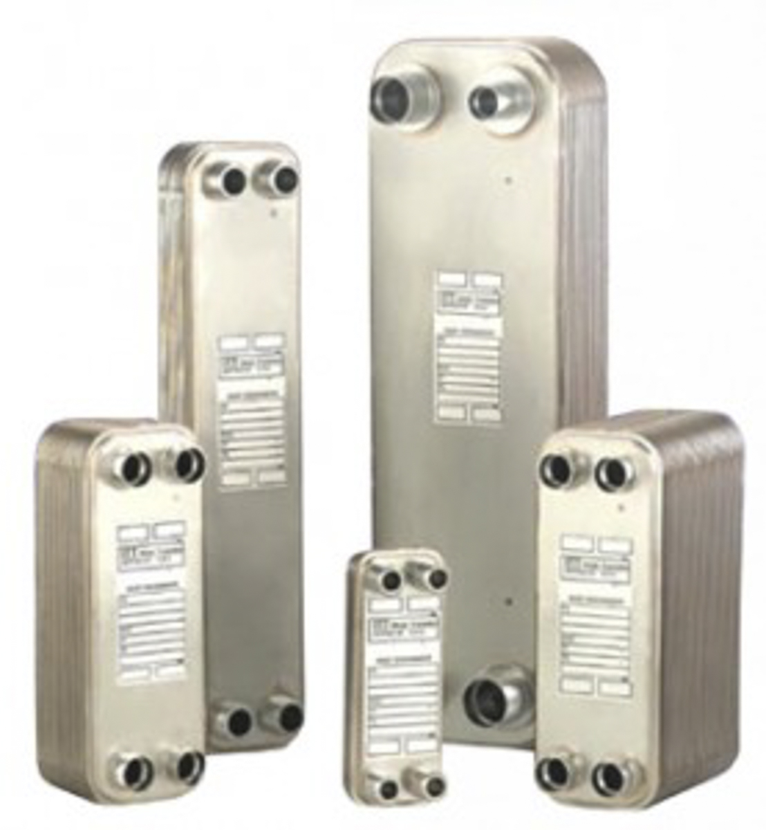 Xylem Brazed Plate Heat Exchanger, 525.4 x 112 x 24.1mm