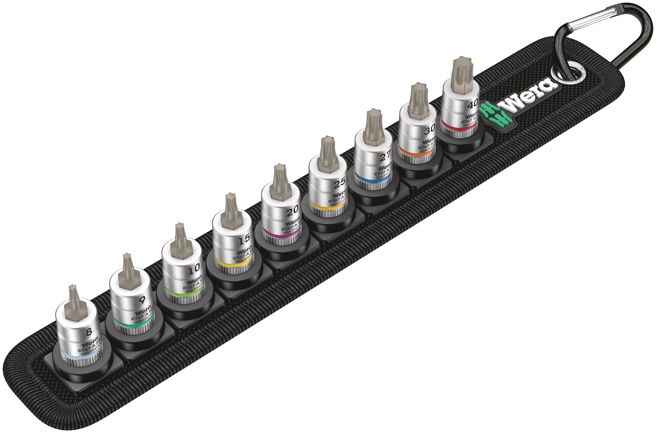 Wera Driver Bit Set 9 Pieces, Torx