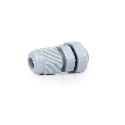 RS PRO Light Grey Nylon Cable Gland, M30 Thread, 16mm min., 21mm max., IP68