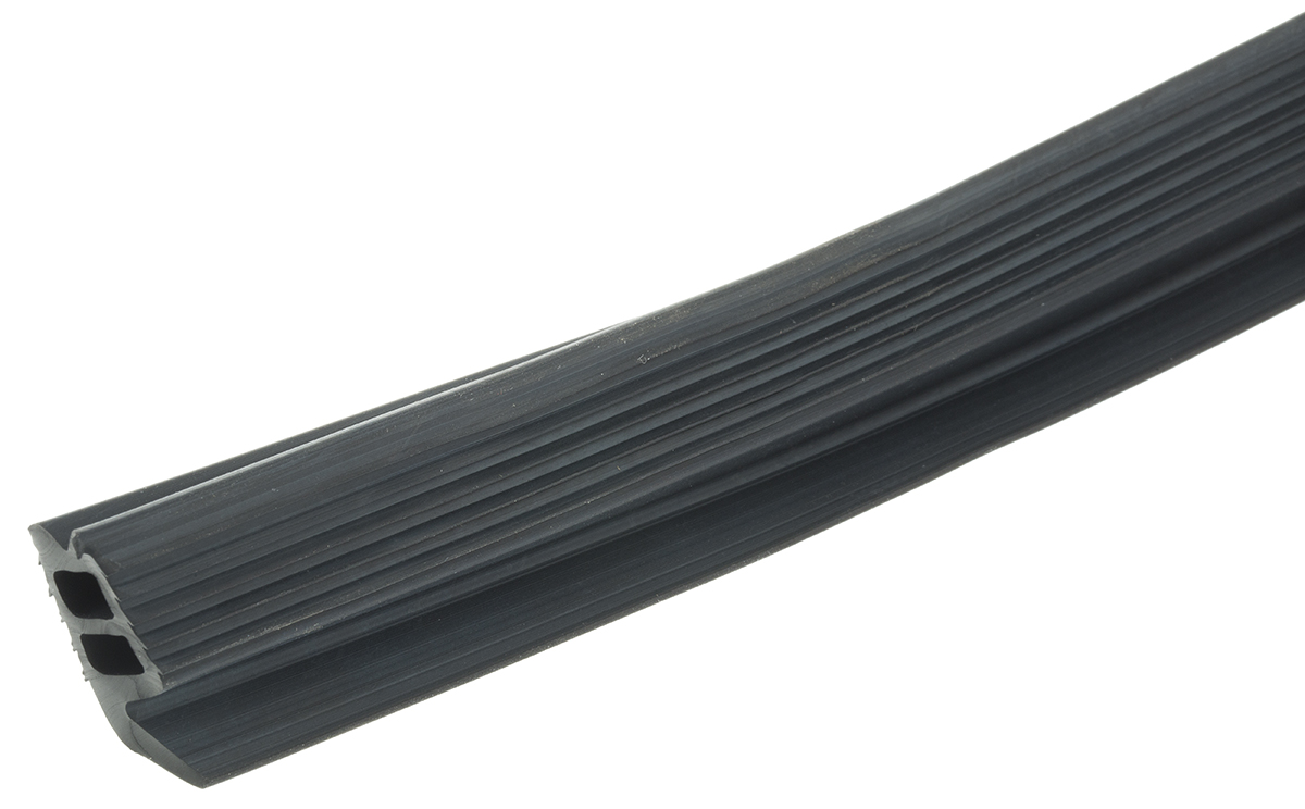 RS PRO Black EPDM  Edging Strip, 20m