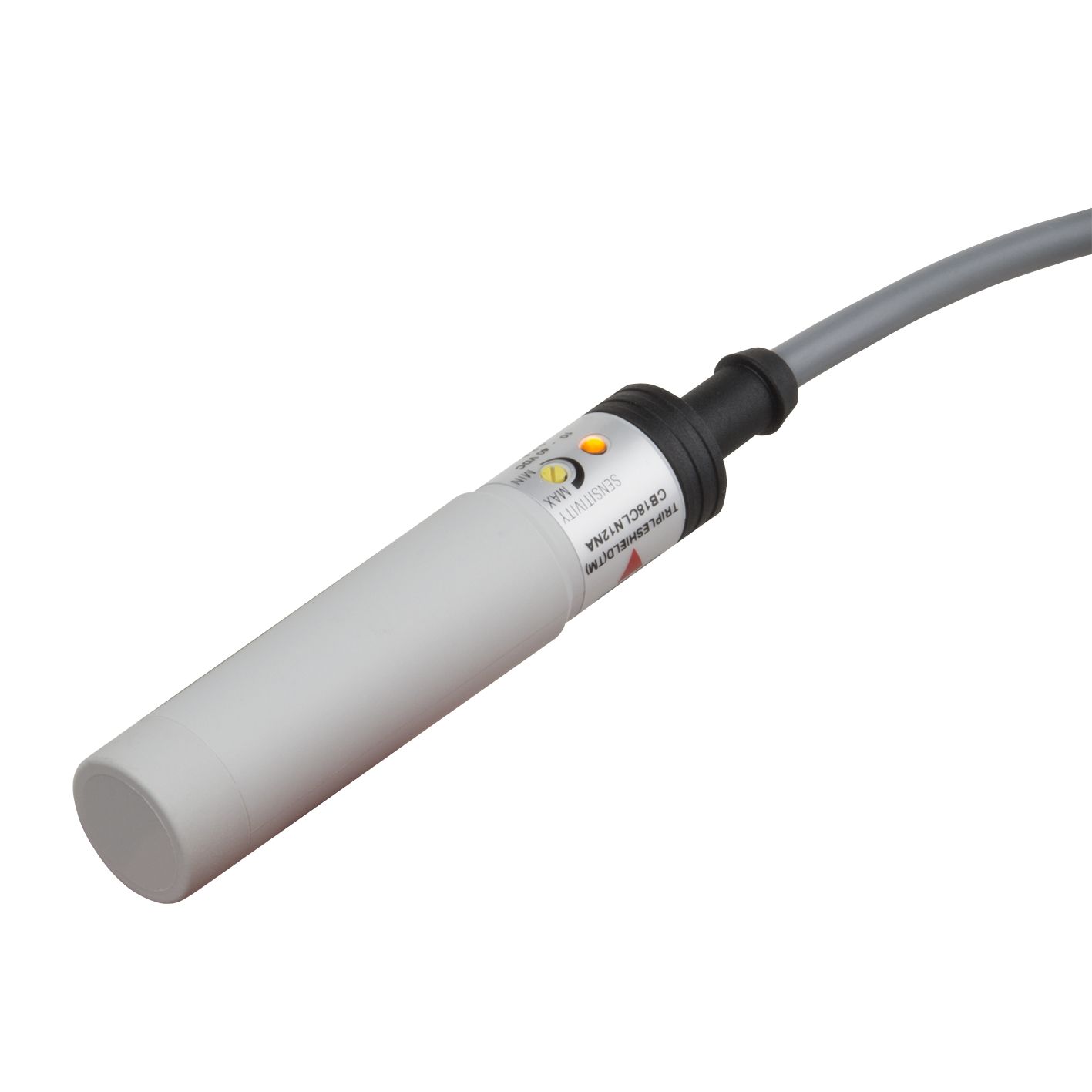 Carlo Gavazzi Capacitive Threaded Barrel Proximity Sensor, M18, 12 mm Detection, 2-Wire NC, 20 → 250 V ac/dc, 20