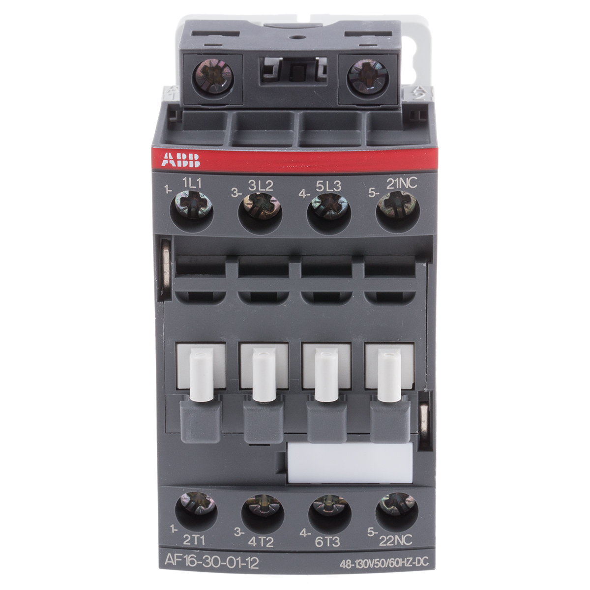 ABB AF16 Contactor, 110 V Coil, 3-Pole, 10.5 A, 7.5 kW 130 V, 3 NO, 690V