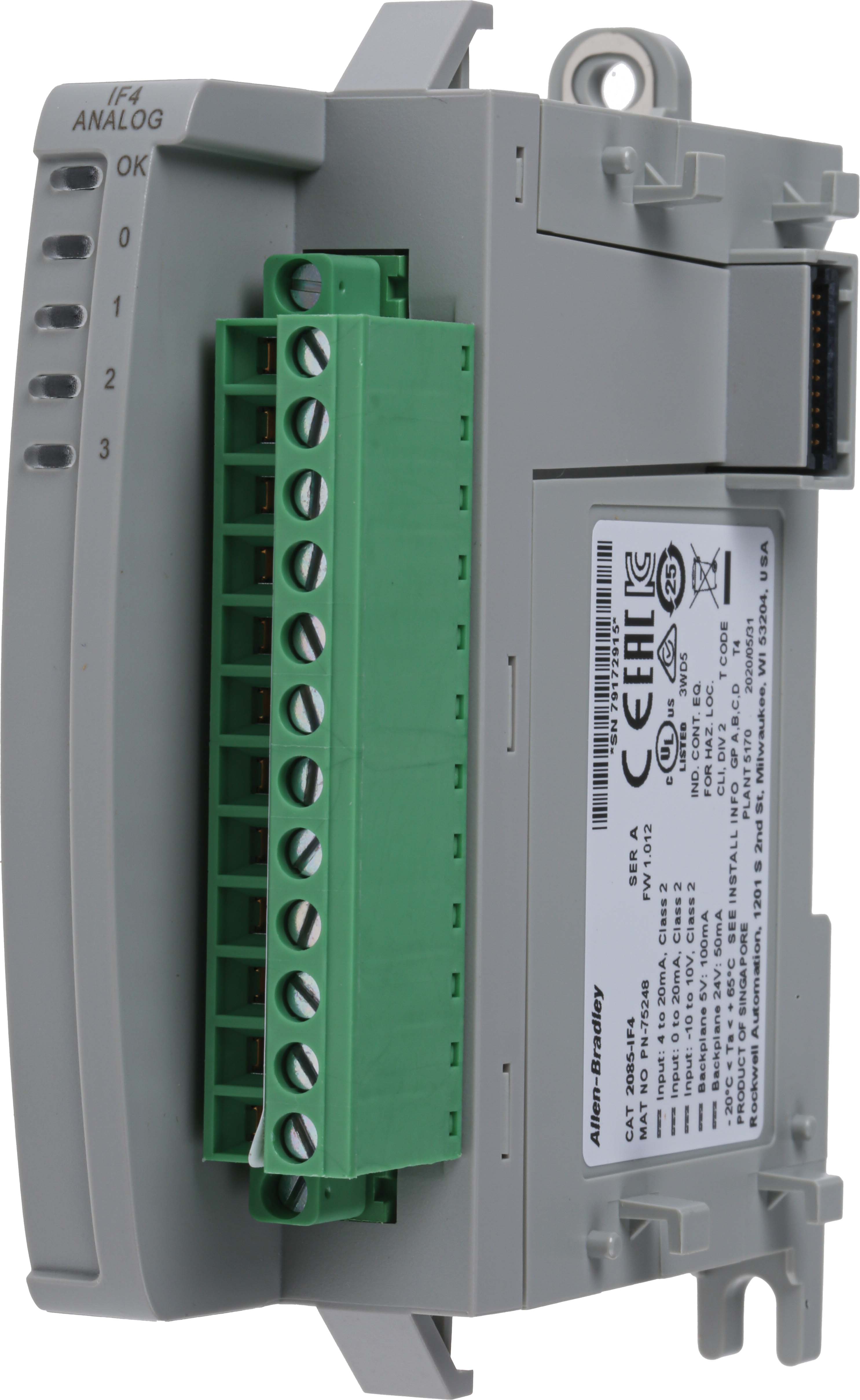 Allen Bradley Micro850 Series PLC I/O Module, Voltage