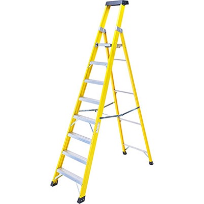RS PRO 2.08m Aluminium, Fiberglass Scafolding & Work Platform