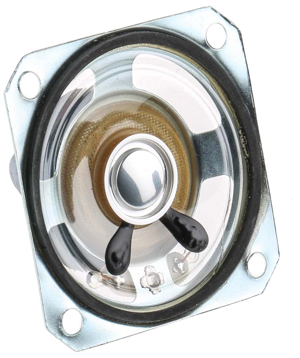 RS PRO 50mm dia 1W nom Speaker Driver, 8Ω