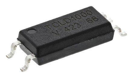 Vishay, TCLD1000 DC Input Darlington Output Optocoupler, Surface Mount, 4-Pin SOP