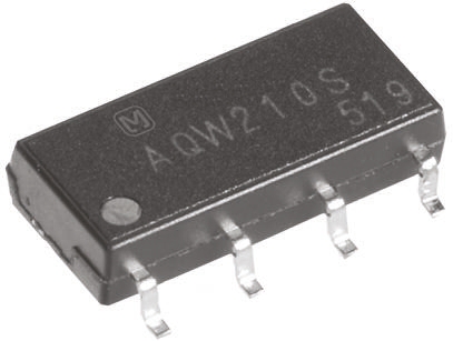 Panasonic Solid State Relay, 80 mA Load, PCB Mount, 400 V Load, 1.5 V Control