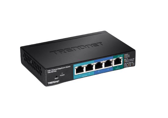 Trendnet TPE-P521ES, Unmanaged 5 Port Gigabit Switch With PoE