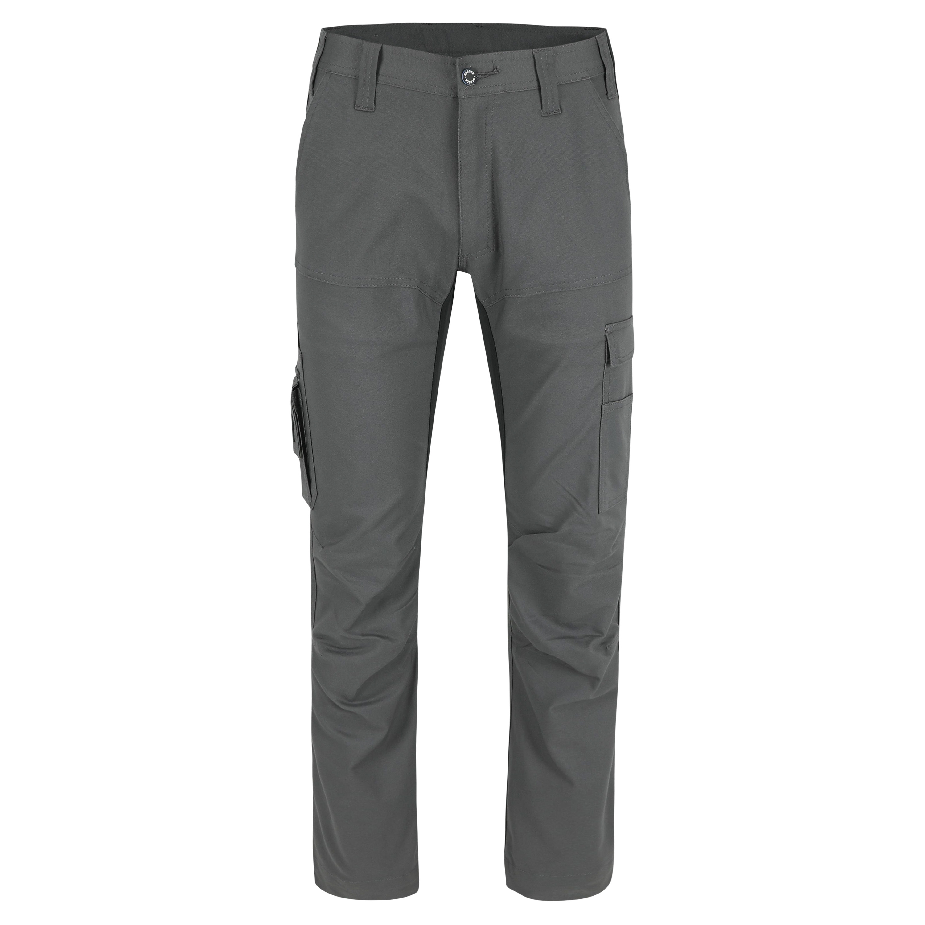 Herock 23MTR1901 Unisex's Anthracite 7% Elastane, 40% Cotton, 31% Polyester, 22% T400 Lycra, Size 40 Waist Size 40 in W