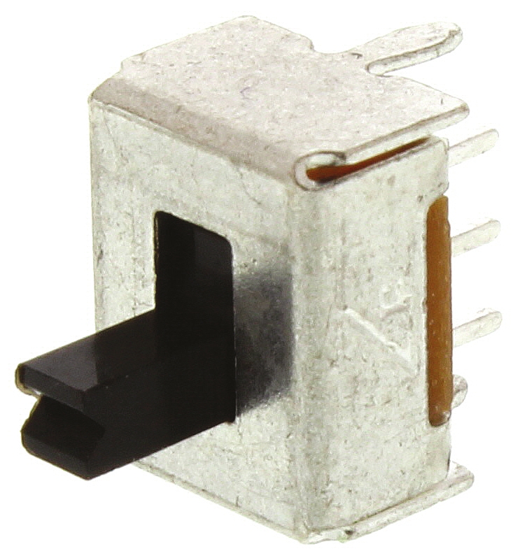 KNITTER-SWITCH PCB Slide Switch DPDT Latching 100 mA @ 12 V dc Slide