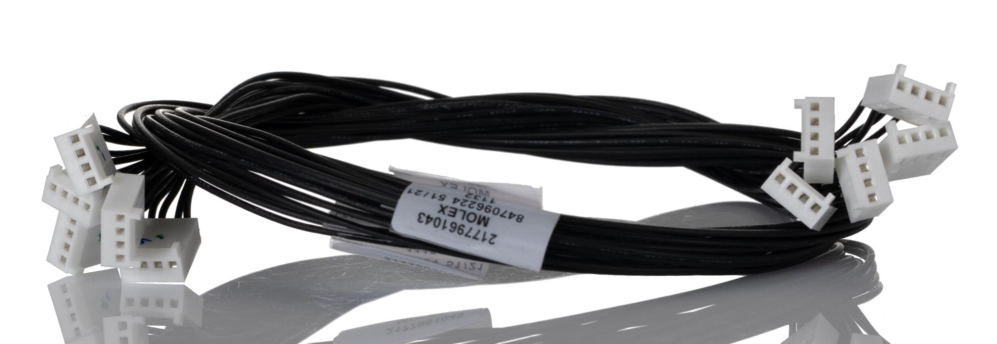 Molex 4 Way Female KK 254 to 4 Way Female KK 254 Wire to Board Cable, 600mm