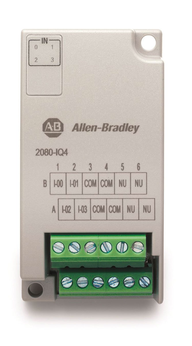 Allen Bradley Bulletin 2080 Series PLC I/O Module for Use with Micro 800 System, Digital, Digital, 10.8 → 30 V dc