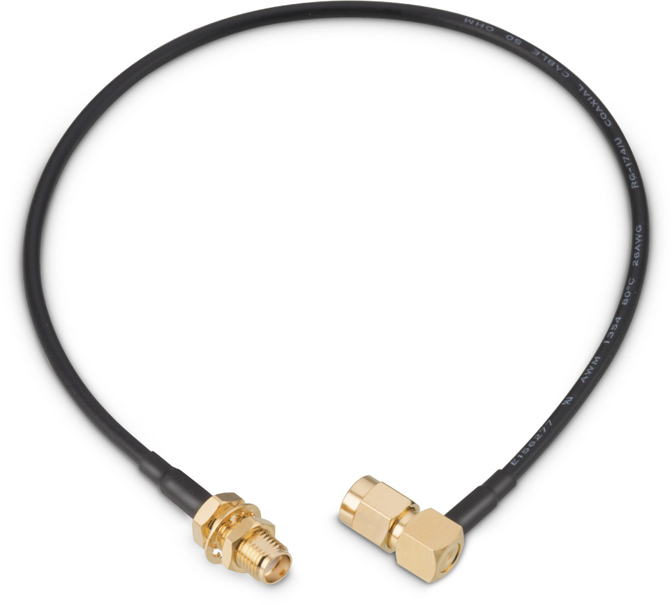 Wurth Elektronik WR-CXASY Series, 152.4 mm, RG174 Coaxial, Terminated 50 Ω