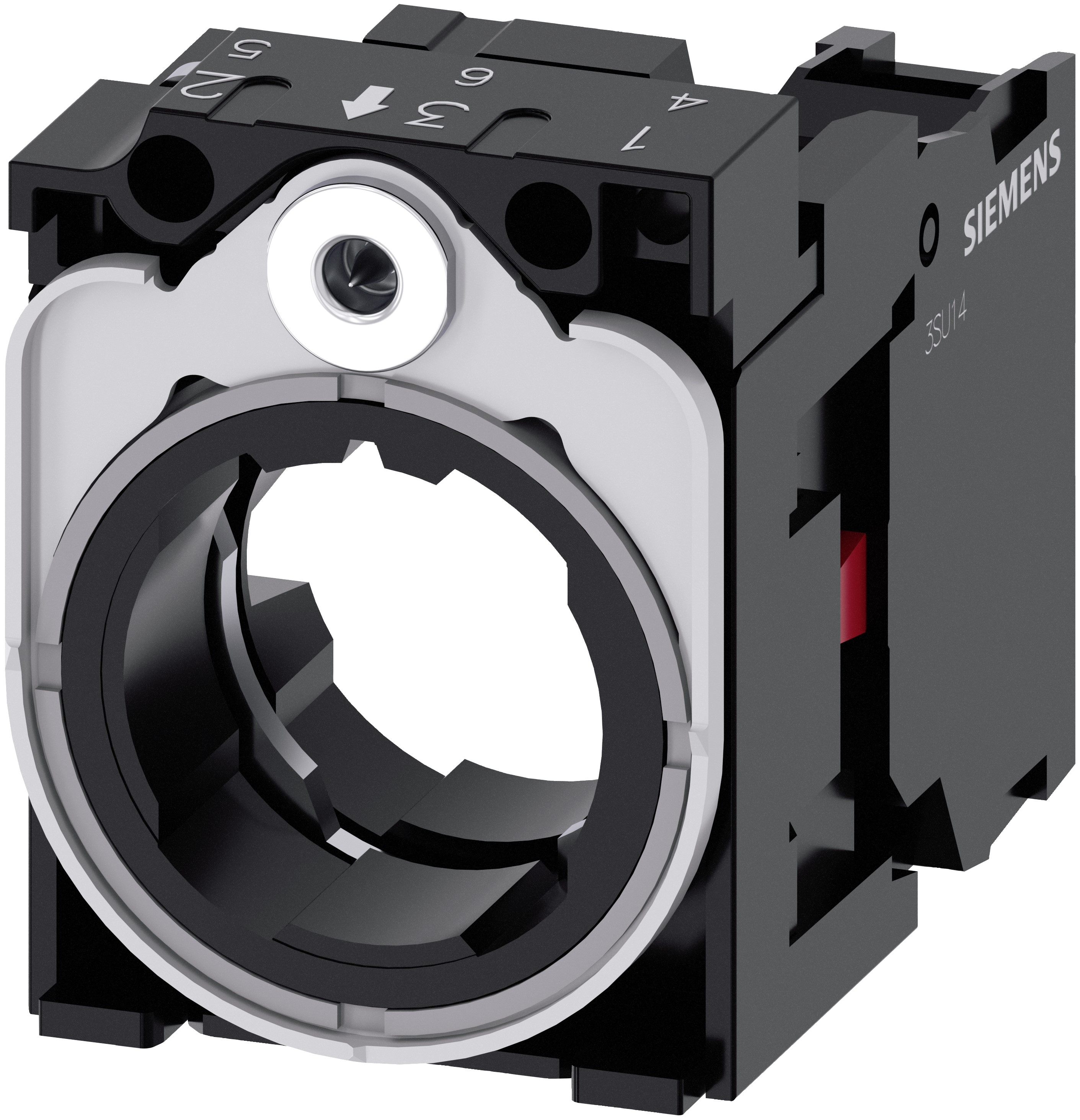 Siemens SIRIUS ACT 3SU15 Series Contact Block, 5 → 500V ac/dc, 1NC