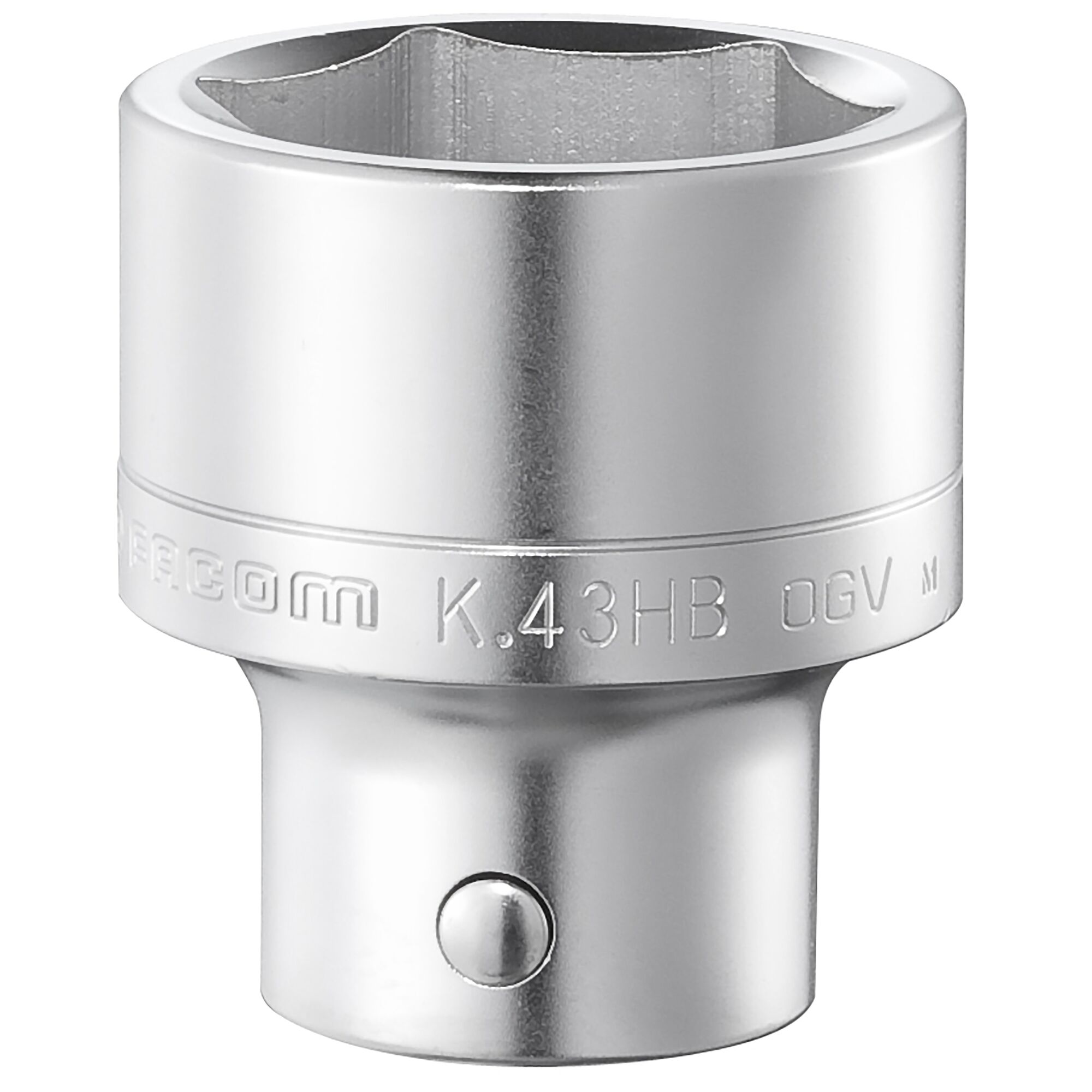 Facom 3/4 in Drive 42mm Standard Socket, 6 point, 66.9 mm Overall Length
