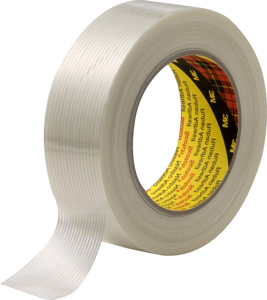 3M SCOTCH 8956 Transparent Packing Tape, 50m x 25mm