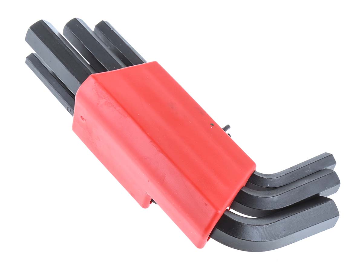 Bondhus 9 piece L Shape Metric Hex Key Set, 1.5 → 10mm