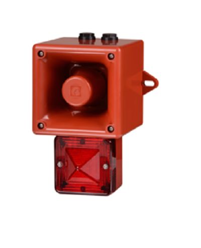 e2s AL105NX Series Clear Sounder Beacon, 24 V, IP66, Wall Mount, 113dB at 1 Metre