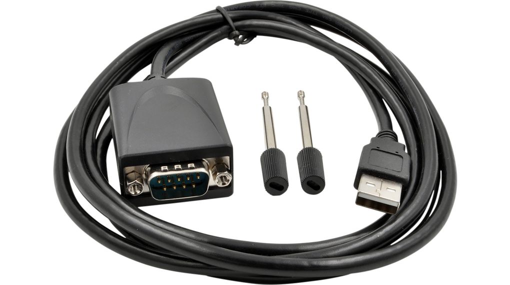 Exsys Male USB A to Male 9 Pin D-sub Cable, 1.8m