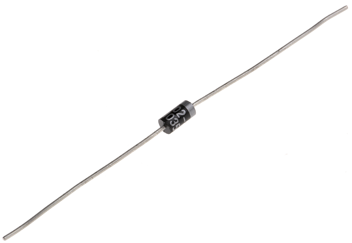 Vishay 1600 V 500 mA Diode General Purpose 2-Pin DO-204AL RGP02-16E-E3/54