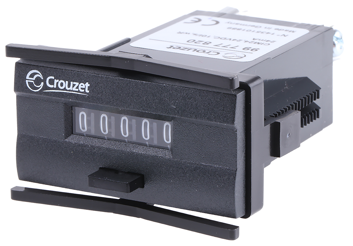 Crouzet CIM24 Counter, 5 Digit Mechanical, 24 V dc