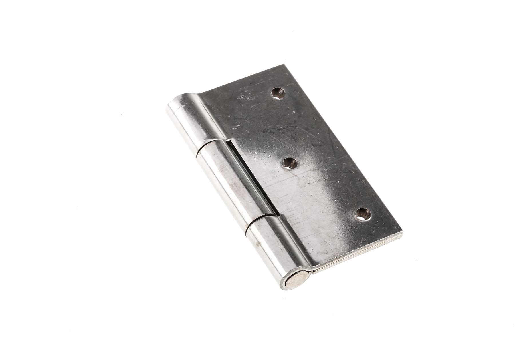 RS PRO Stainless Steel Butt Hinge, Screw Fixing, 70mm x 70mm x 2mm