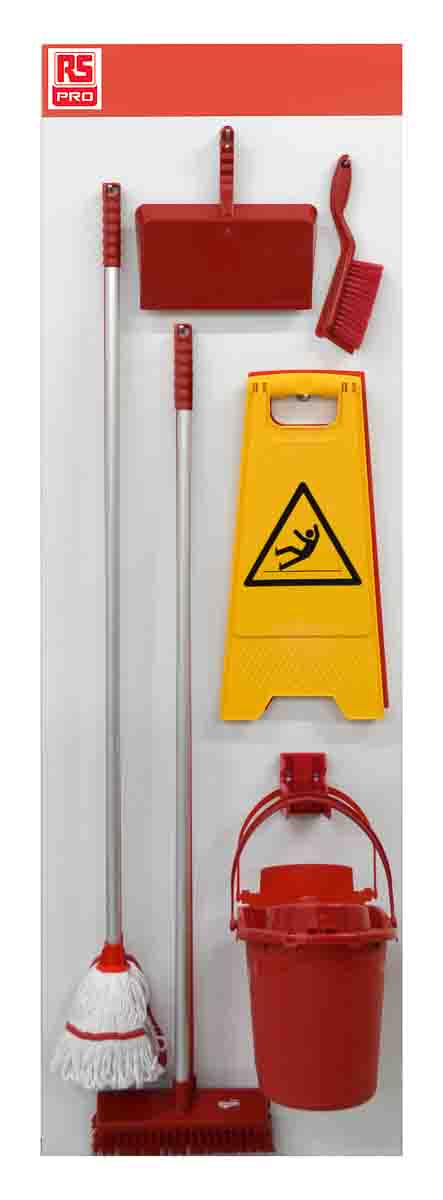 RS PRO Shadow Boards Kit, Red