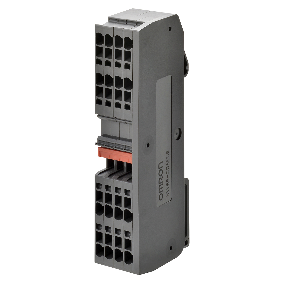 Omron XW6T-COM2.5X12RD XW6T Series Red, 0.14 → 2.5mm², Screw Termination