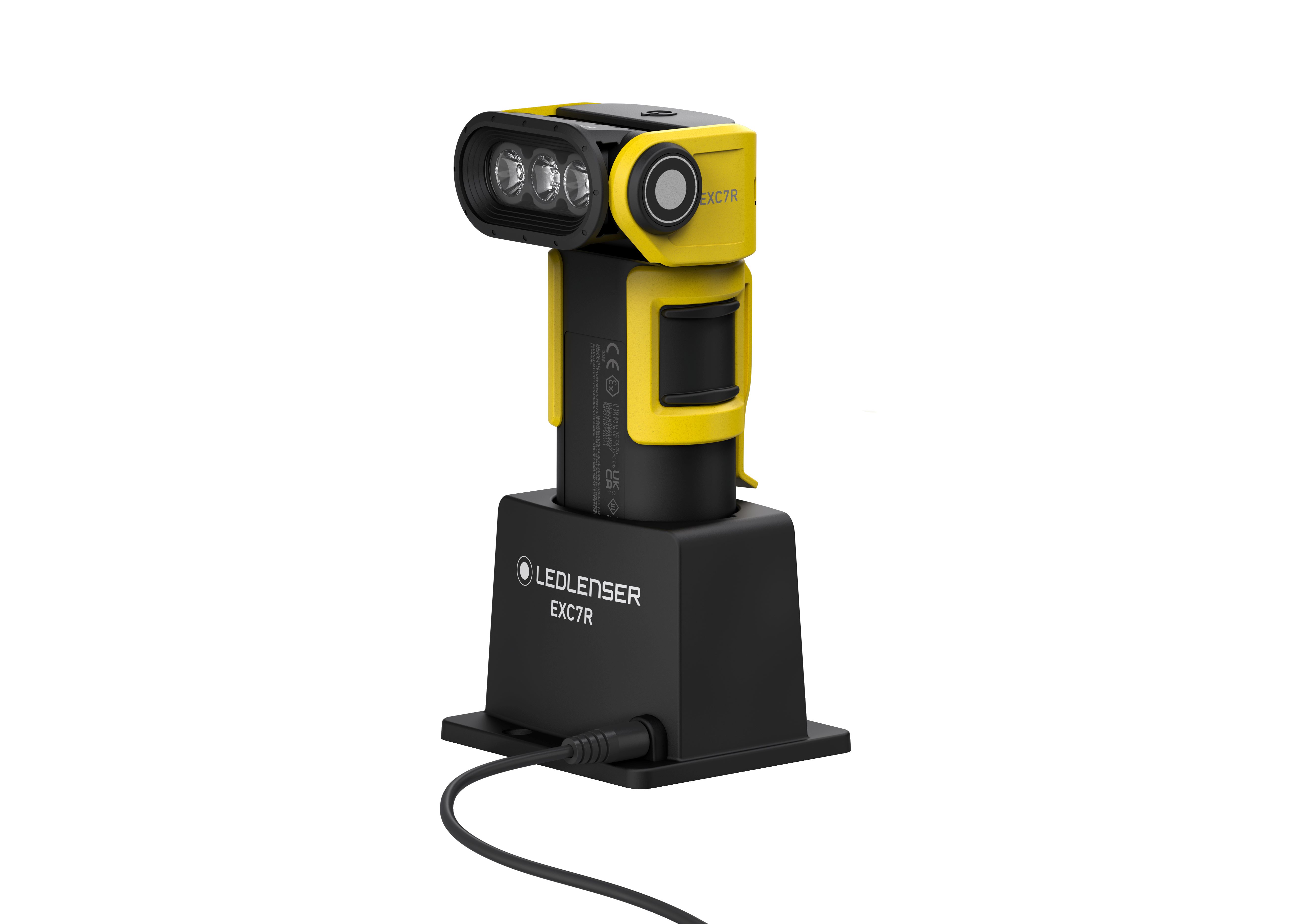 Led Lenser ATEX LED Torch Black, Yellow - Rechargeable 120 → 400 lm