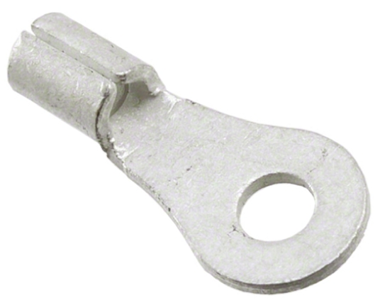 Molex, VersaKrimp Uninsulated Ring Terminal, M2.6 (#4) Stud Size, 0.5mm² to 1mm² Wire Size