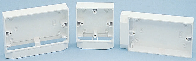 Schneider Electric MMB251W, uPVC Cable Trunking Accessory, 25mm, Miniature PVC
